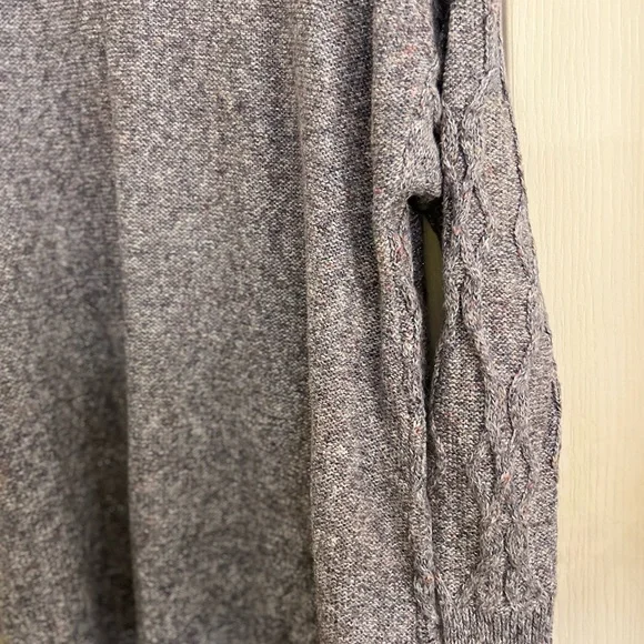 Avenue Women's Cardigan Sweater Gray With Sparkles 18/20 - Picture 6 of 7